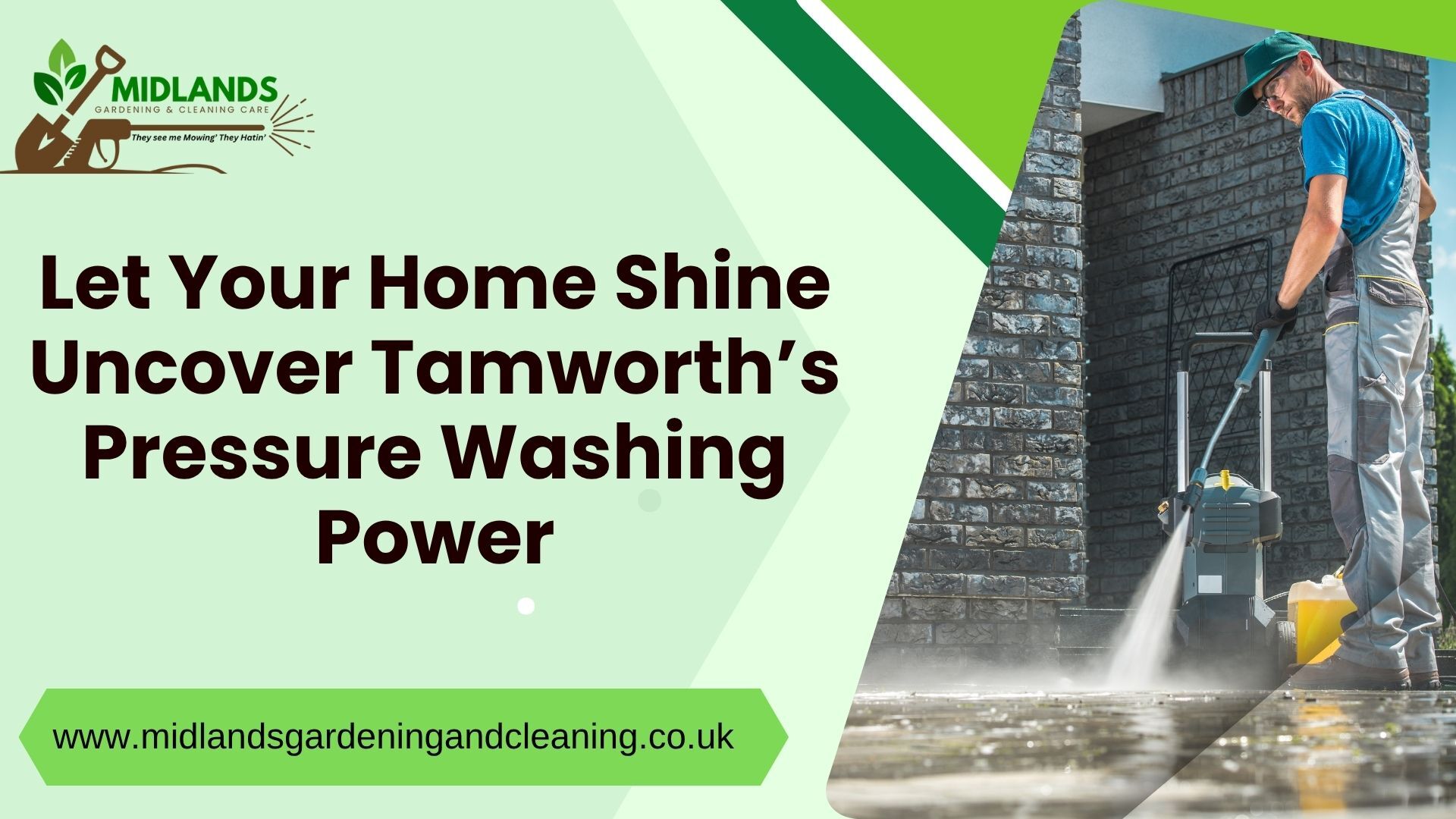 pressure washing benefits tamworth